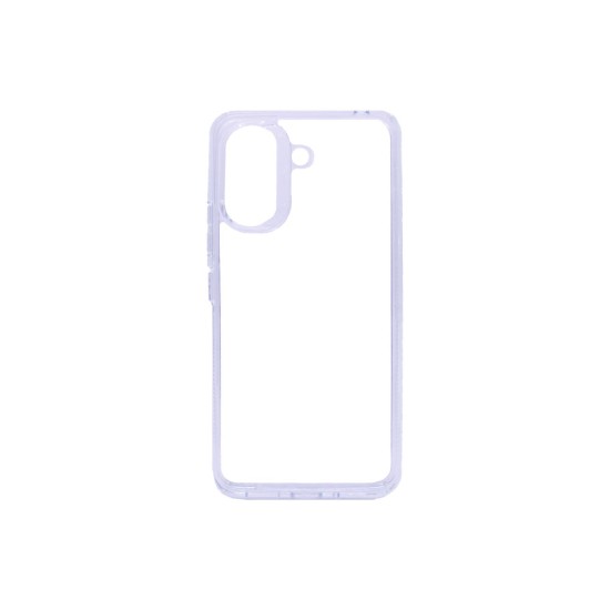 Capa de Silicone Dura para Xiaomi Redmi 13C/Poco C65 Transparente